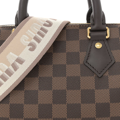 Louis Vuitton Damier Ebene Speedy Bandouliere 20 7 of 10