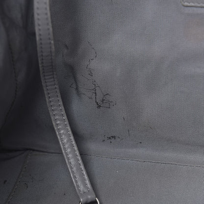 Chanel Canvas Stitched Tweed Large Tote Black 12 of 17