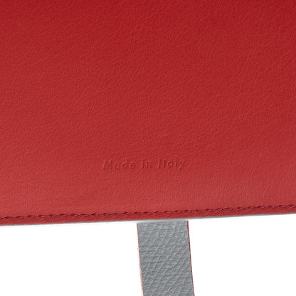 Celine Grained Calfskin Medium Multifunction Strap Wallet Blue 7 of 10