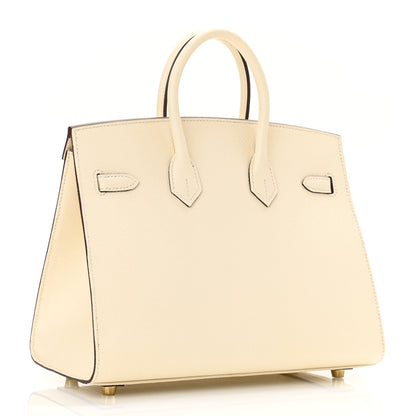 Hermes Epsom Birkin Sellier 25 Nata 3 of 11