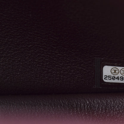 Chanel Lambskin Quilted Jumbo Double Flap Black 13 of 14