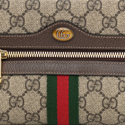 Gucci GG Supreme Monogram Web Small Ophidia Belt Bag 85 34 Dark Brown 8 of 13