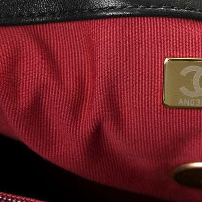 Chanel Lambskin Quilted Large Chanel 19 Flap Black 7 of 11