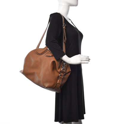Givenchy Waxy Grained Calfskin Medium Nightingale Brown 2 of 14