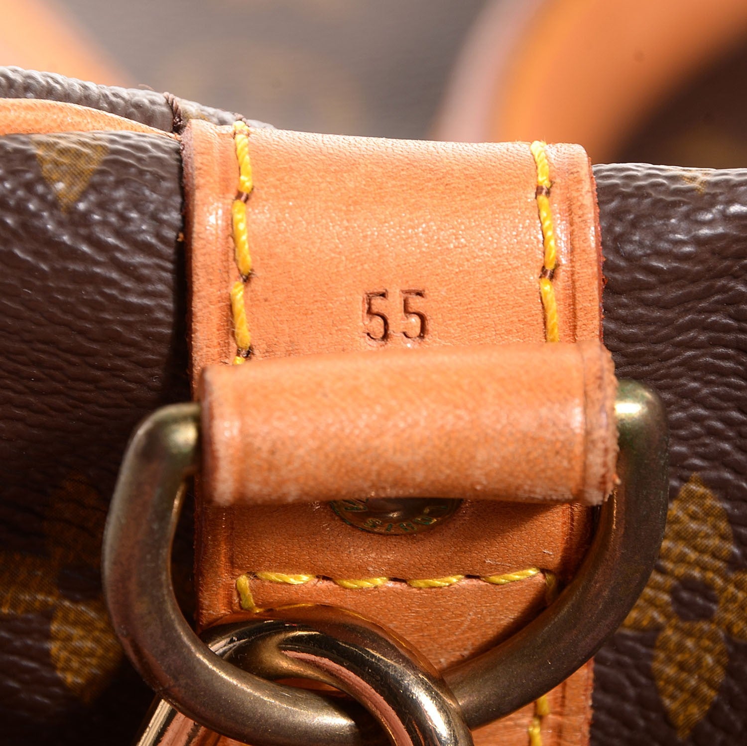 Louis Vuitton Monogram Keepall Bandouliere 55 8 of 9