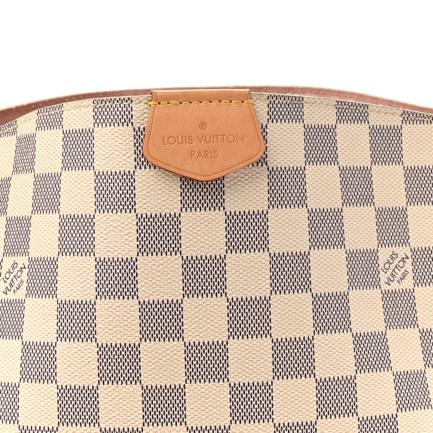 Louis Vuitton Damier Azur Graceful PM Rose Ballerine 7 of 15