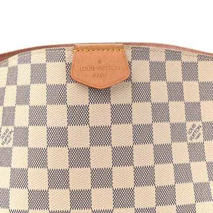 Louis Vuitton Damier Azur Graceful PM Rose Ballerine 7 of 15