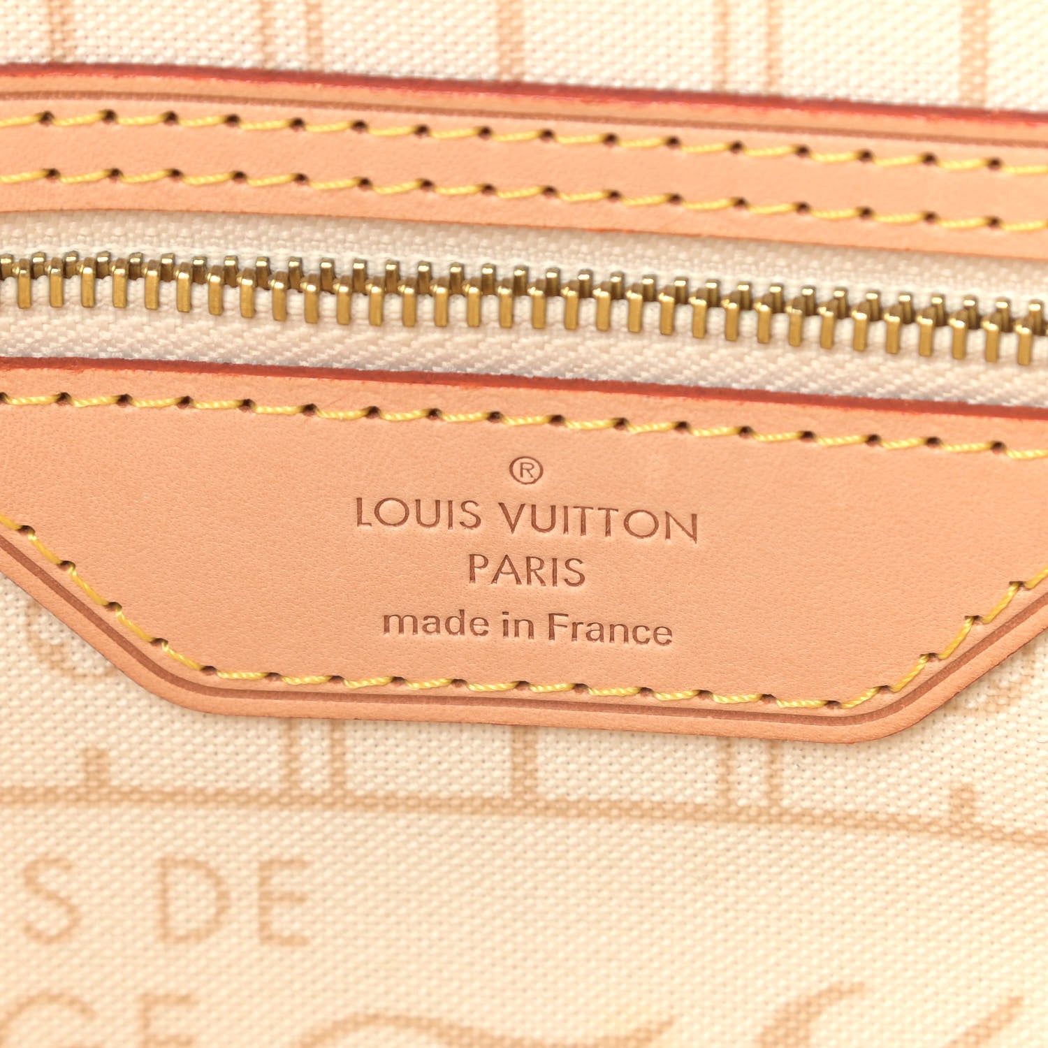 Louis Vuitton Damier Azur Neverfull PM 7 of 10