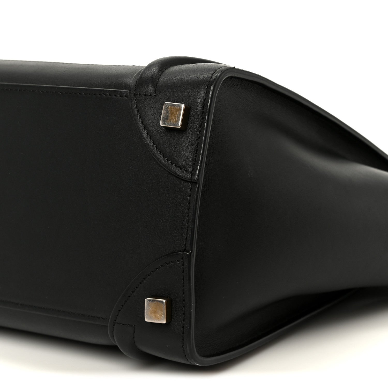 Celine Smooth Calfskin Micro Luggage Black 10 of 11