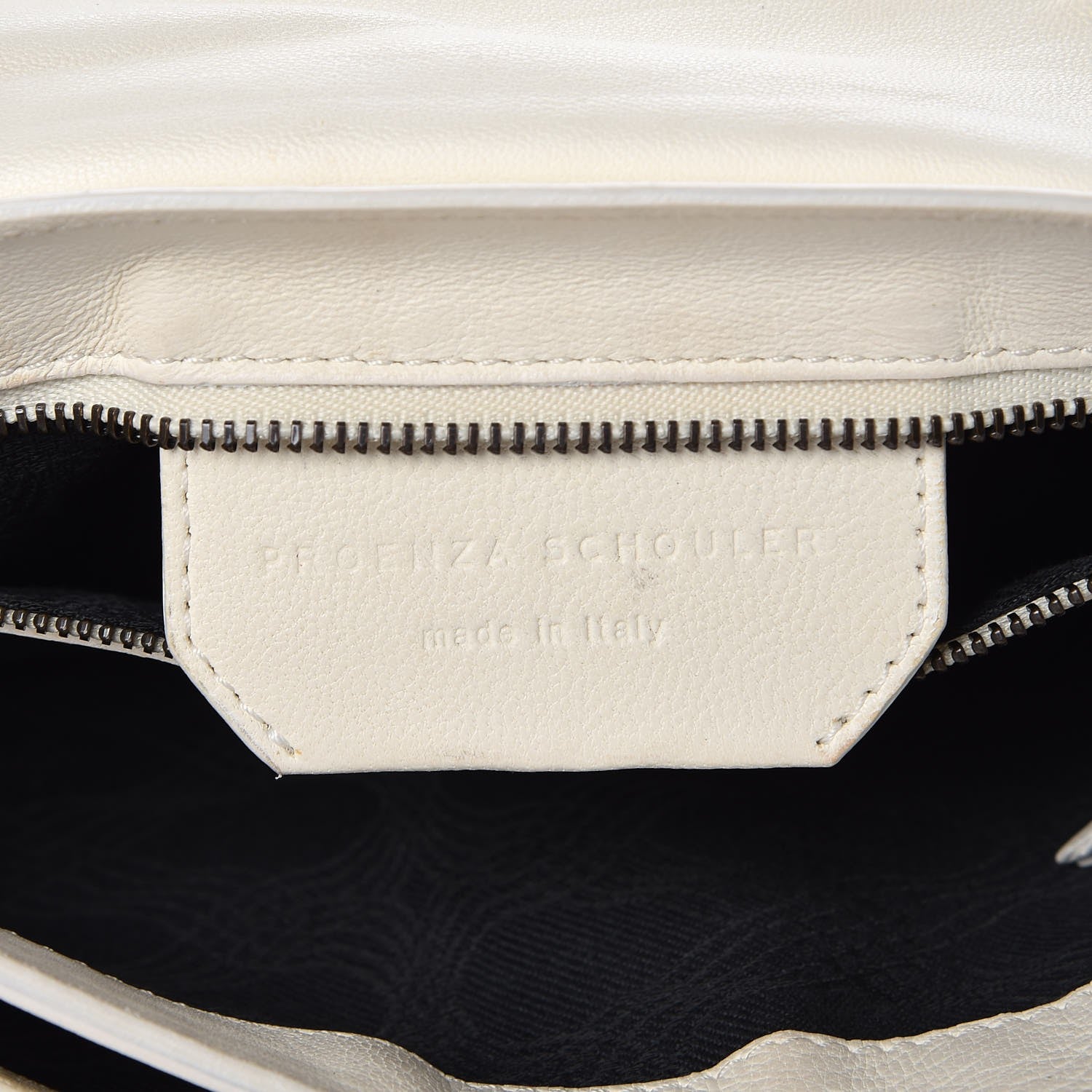 Proenza Schouler Lambskin PS1 Pochette Clutch Ivory 6 of 14