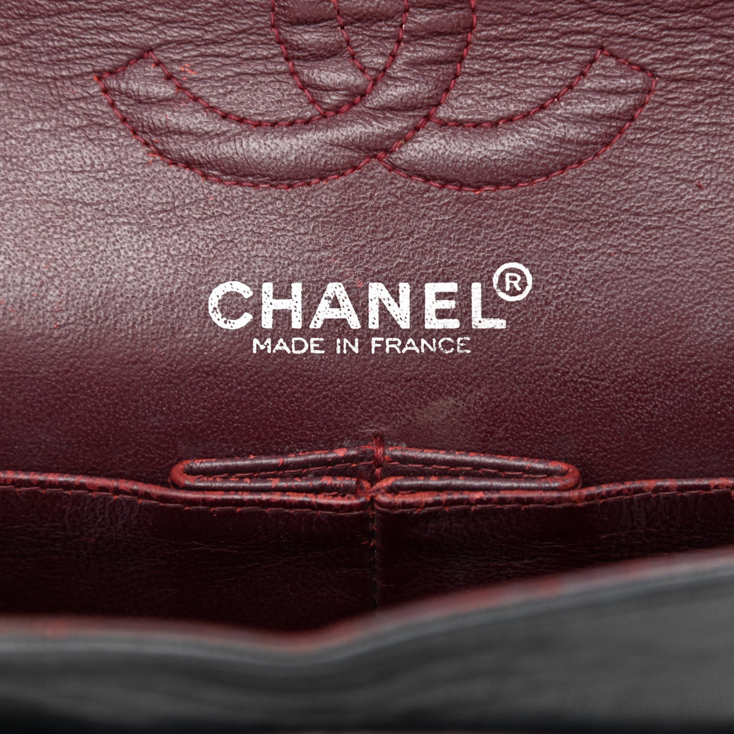 Lambskin Quilted Small Double Flap Black