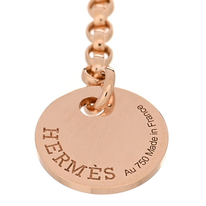 Hermes 18K Rose Gold PM Clou d'H Bracelet 3 of 4