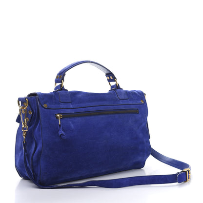 Proenza Schouler Suede PS1 Medium Satchel Royal Blue 4 of 15