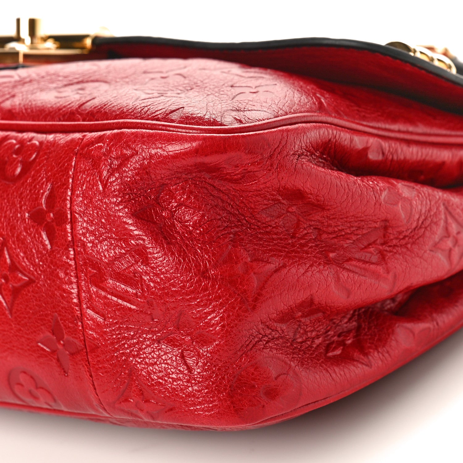Louis Vuitton Deerskin Embossed Monogram My Deer Rebelle Red 10 of 12
