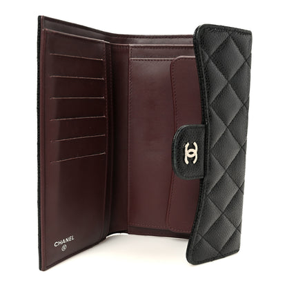 Chanel Caviar Quilted Large Flap Wallet Black 5 of 11