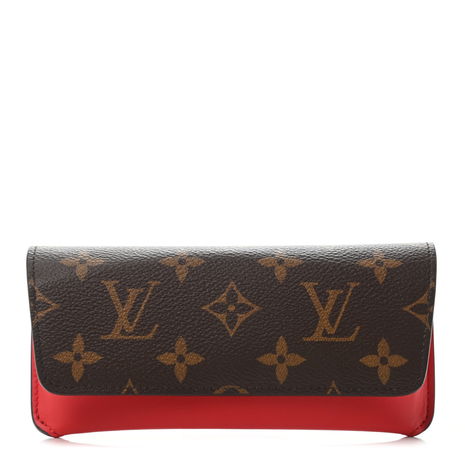Louis Vuitton Monogram Woody Sunglass Case Rouge 1 of 4