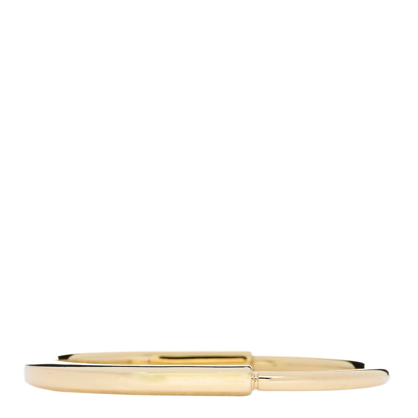 18K Yellow Gold Tiffany Lock Bangle Bracelet
