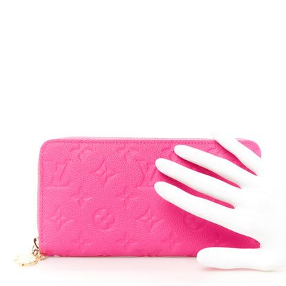 Louis Vuitton X TM Empreinte Monogram Zippy Wallet Kawaii Pink 2 of 7