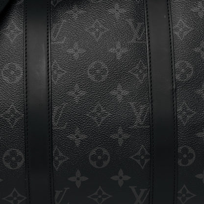 Louis Vuitton Monogram Eclipse Keepall Bandouliere 45 6 of 11