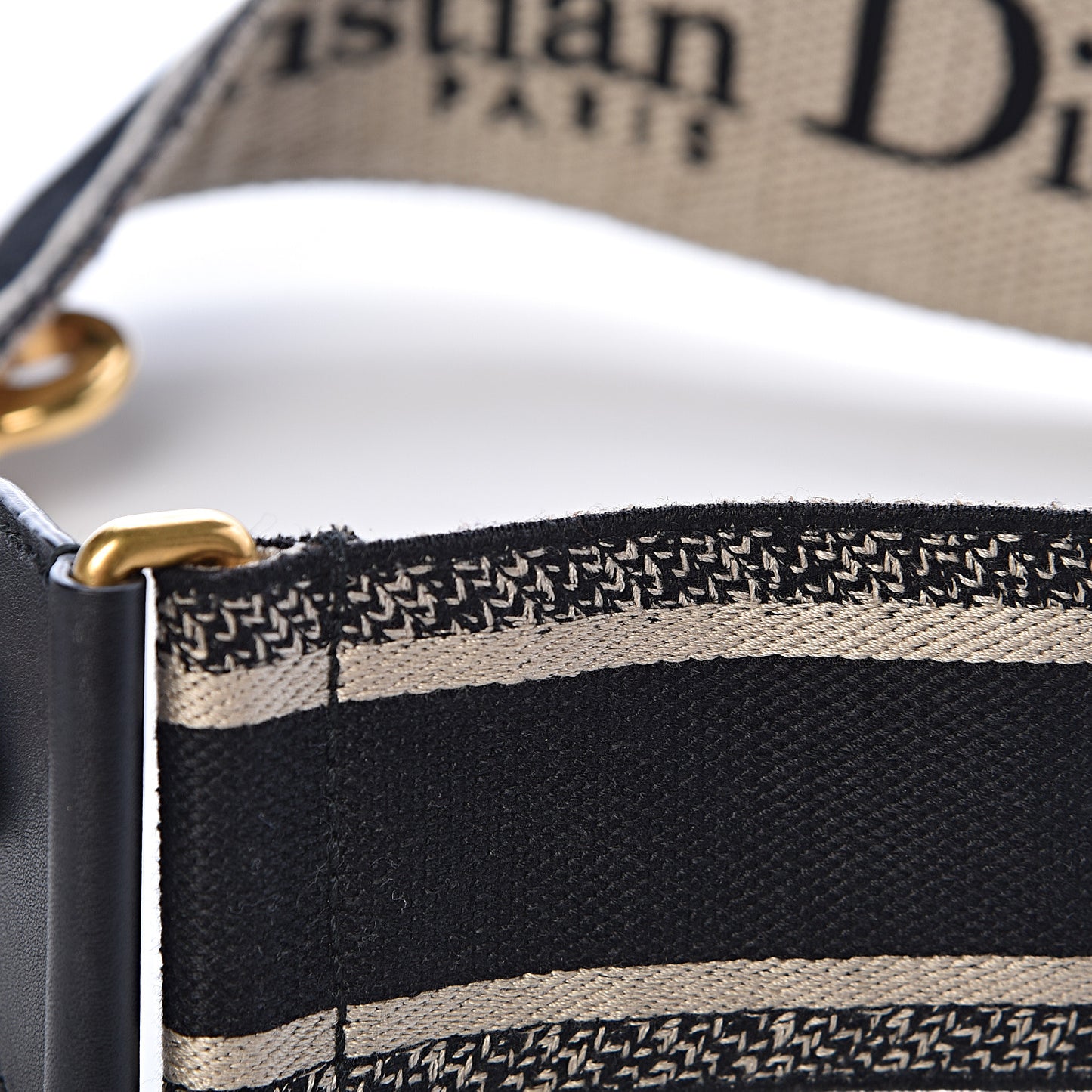 Canvas Embroidered Adjustable Shoulder Strap Blue