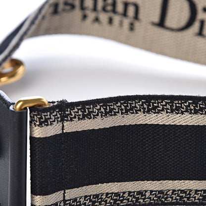 Christian Dior Canvas Embroidered Adjustable Shoulder Strap Blue 7 of 8