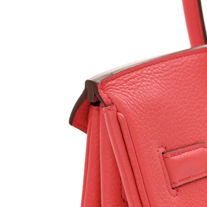 Hermes Togo Birkin 35  Bougainvillea 11 of 17