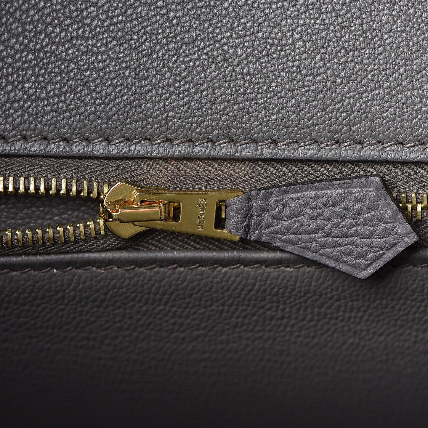 Togo Birkin 35 Etain