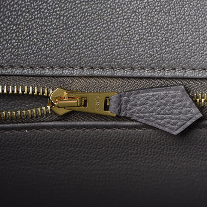 Hermes Togo Birkin 35 Etain 16 of 32