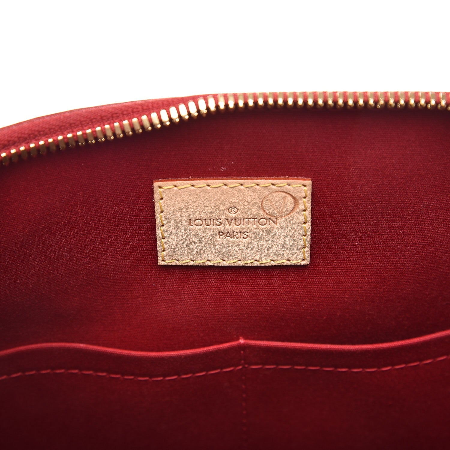 Louis Vuitton Vernis Alma MM Pomme D'Amour 6 of 7