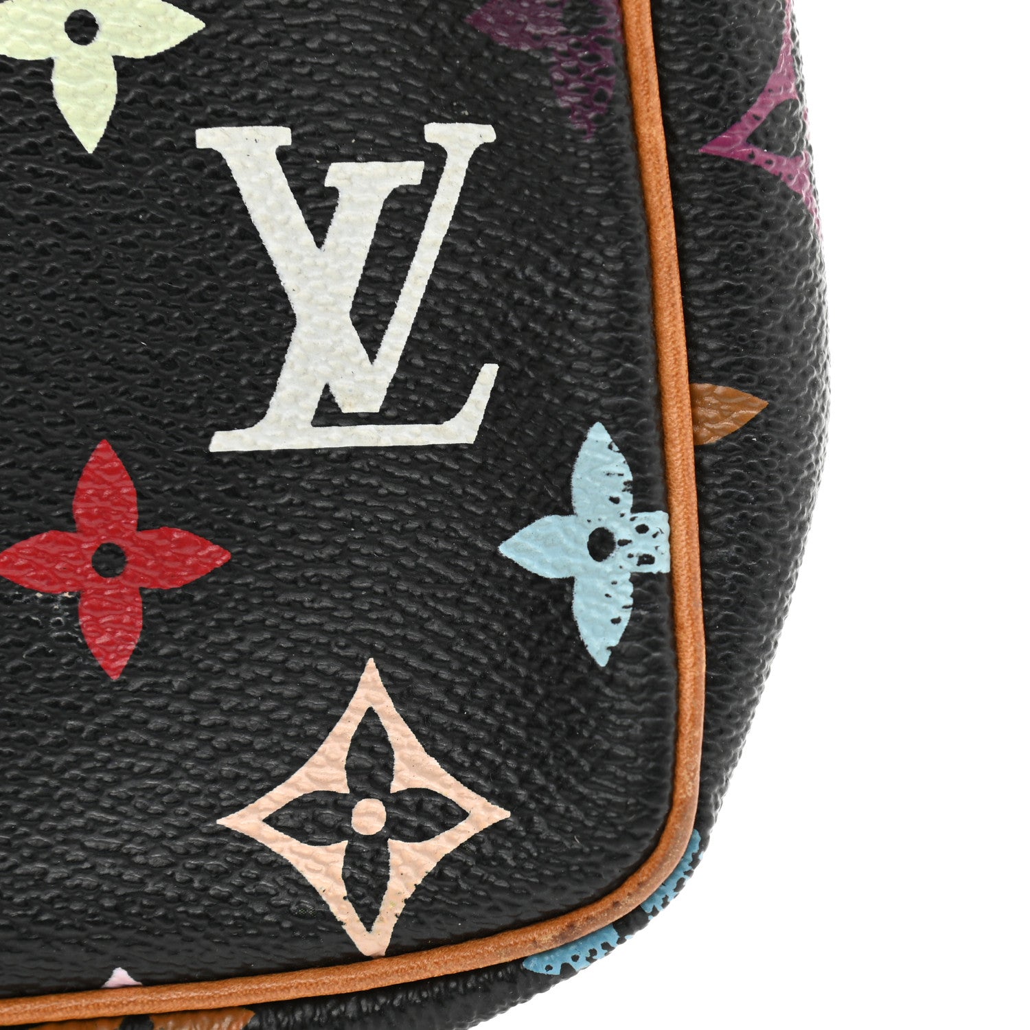 Louis Vuitton Monogram Multicolor Pochette Accessories Black 11 of 14