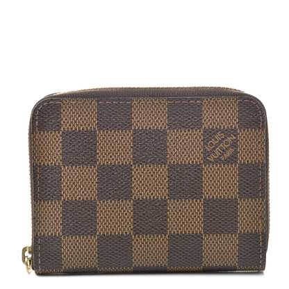 Louis Vuitton Damier Ebene Zippy Coin Purse 1 of 8