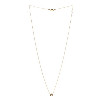 Roberto Coin 18K Yellow Gold Diamond .19ct Diamonds By The Inch Necklace 3 of 5