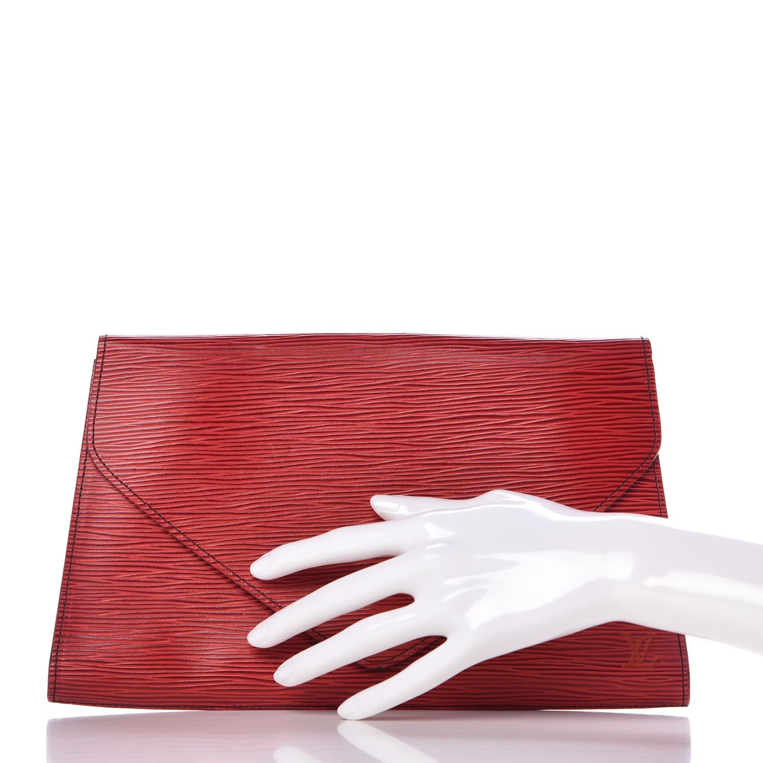 Louis Vuitton Epi Art Deco Clutch Rouge 2 of 6