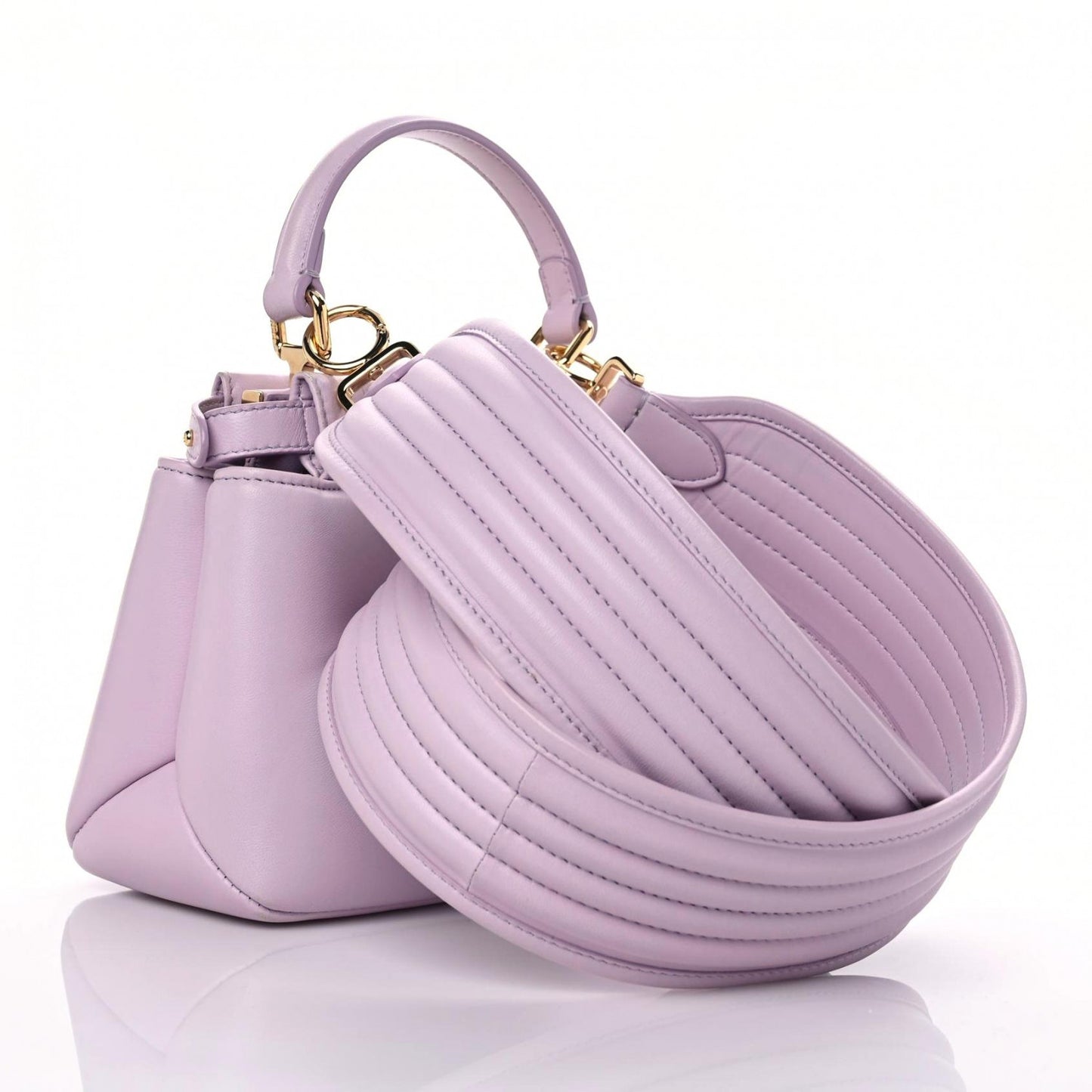 Nappa Apolo XS Peekaboo Iconic Satchel Anemone