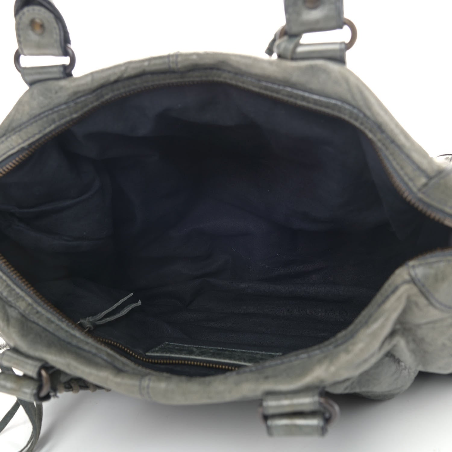 Balenciaga Agneau Classic Hardware Maxi Twiggy Anthracite 4 of 9