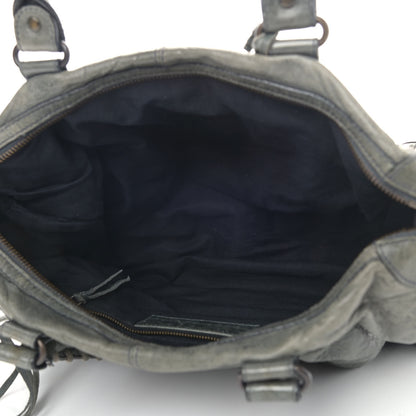 Balenciaga Agneau Classic Hardware Maxi Twiggy Anthracite 4 of 9