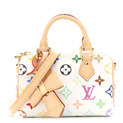 Louis Vuitton LV X TM Monogram Multicolor Nano Speedy White 1 of 9