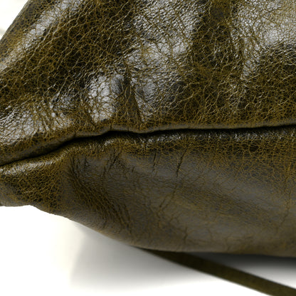 Balenciaga Agneau Classic Hardware Day Hobo Olive 17 of 18