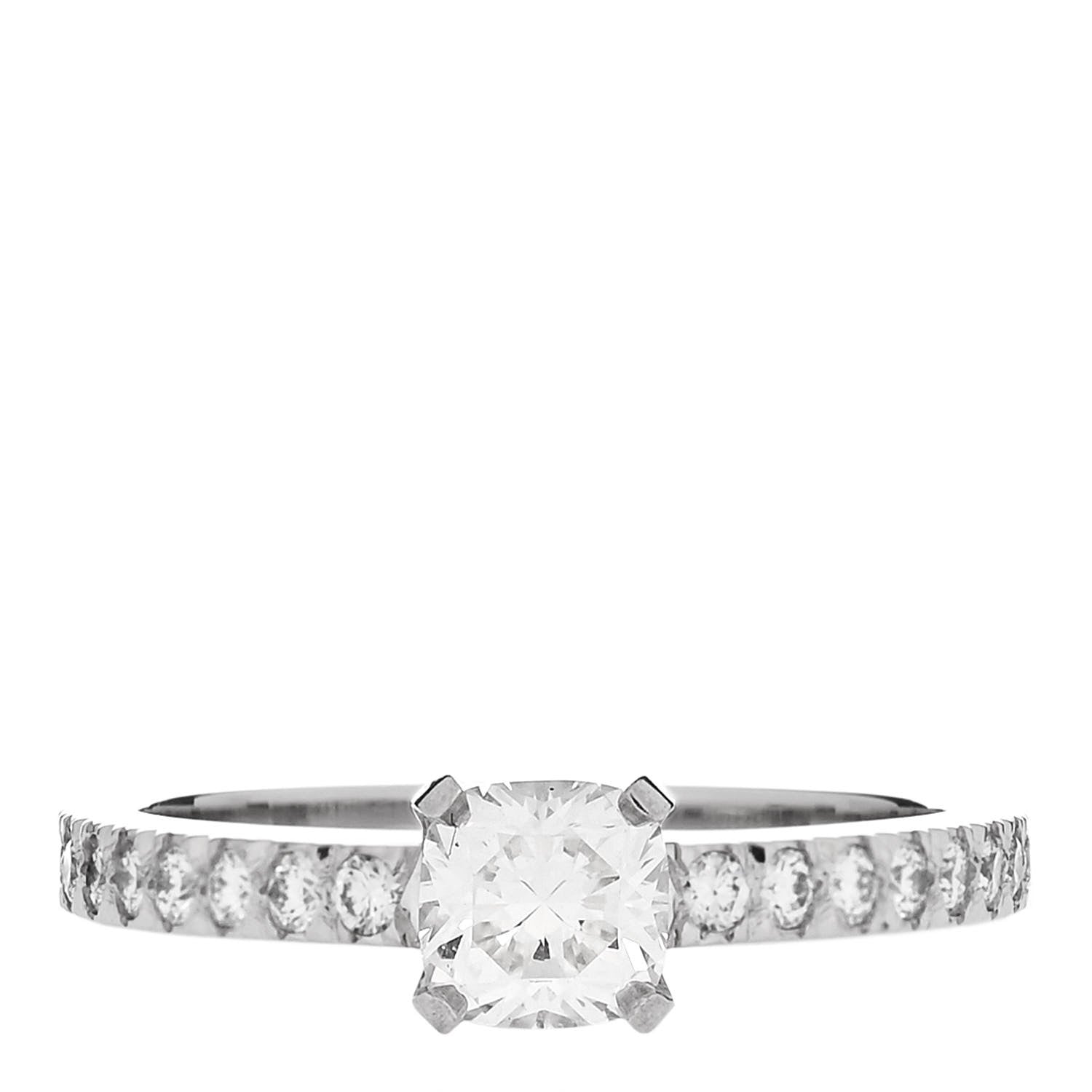 Tiffany Platinum Diamond 0.43ct Novo Princess-Cut Engagement Ring 48 4.5 1 of 7