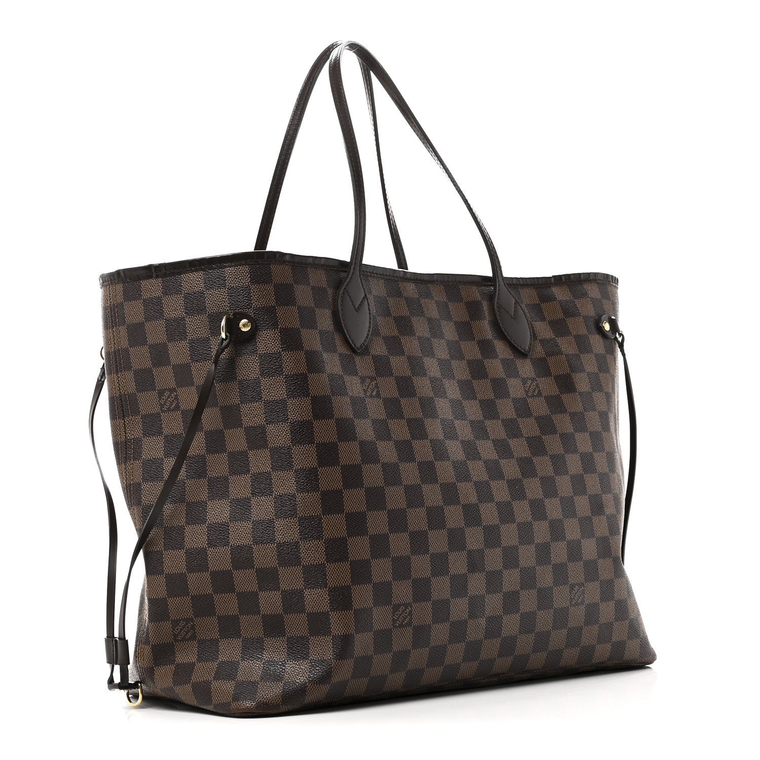 Louis Vuitton Damier Ebene Neverfull GM 3 of 9