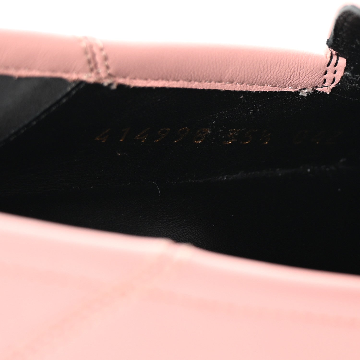 Gucci Lambskin Womens Brixton Horsebit Loafers 35.5 Perfect Pink 9 of 10
