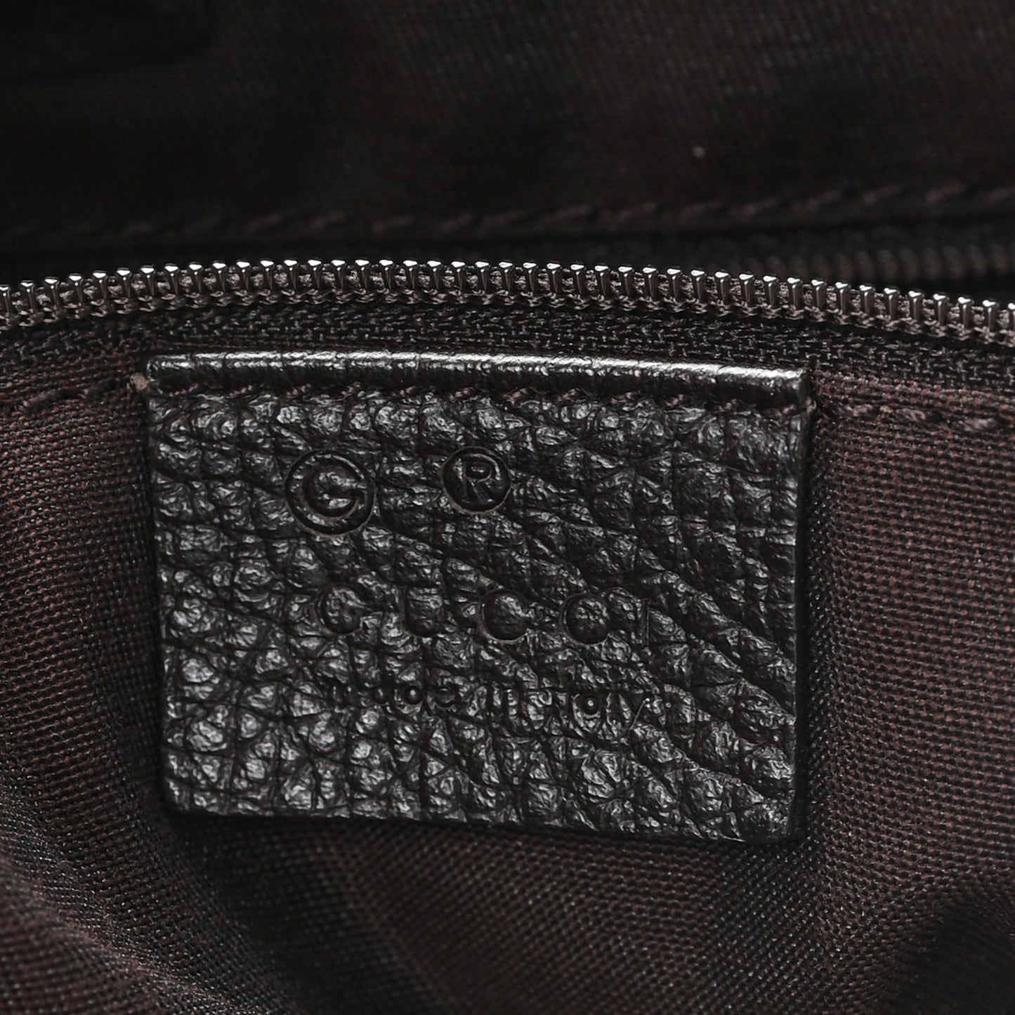 Monogram Abbey D Ring Tote Dark Brown