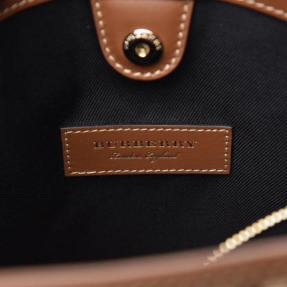 Burberry Horseferry Check Medium Ballingdon Tote Honey Tan 7 of 11