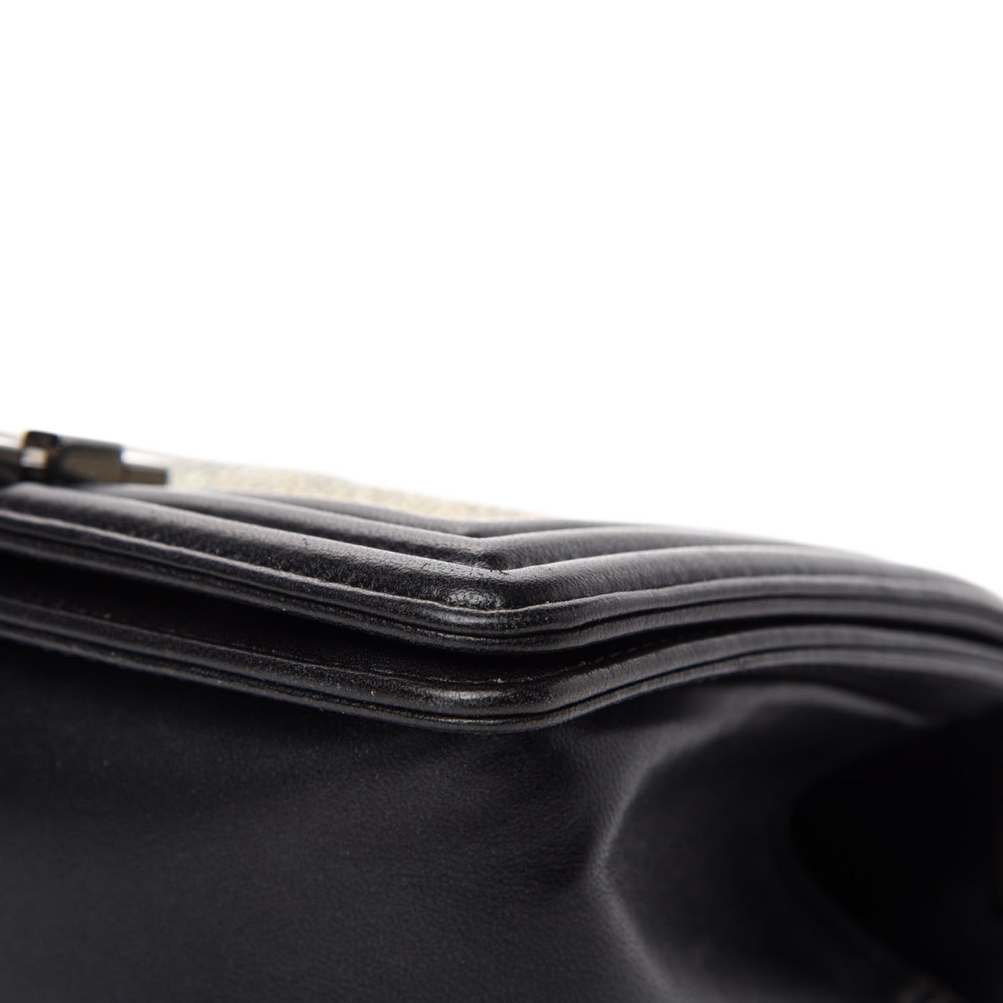 Galuchat Stingray Small Boy Flap Black