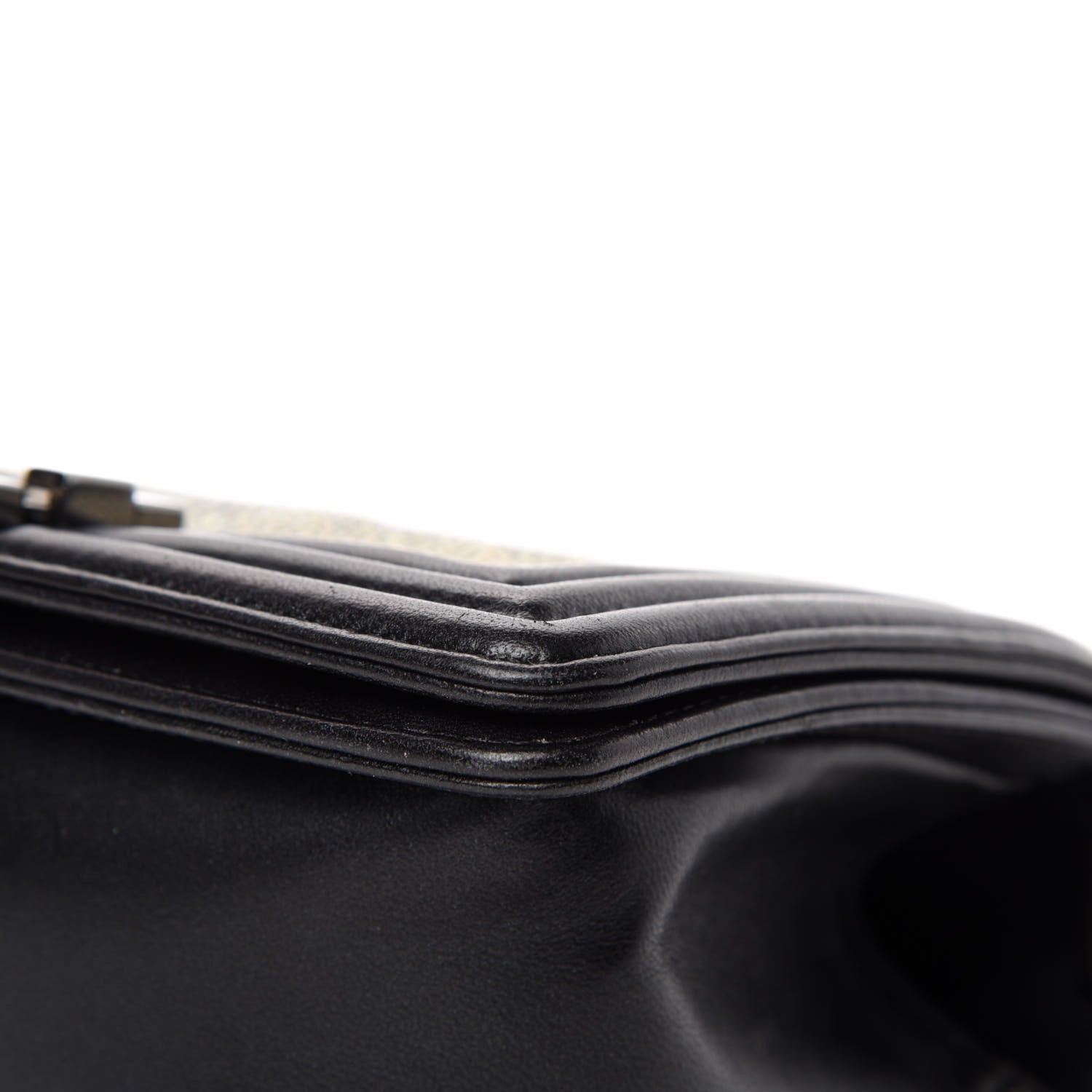 Chanel Galuchat Stingray Small Boy Flap Black 9 of 17