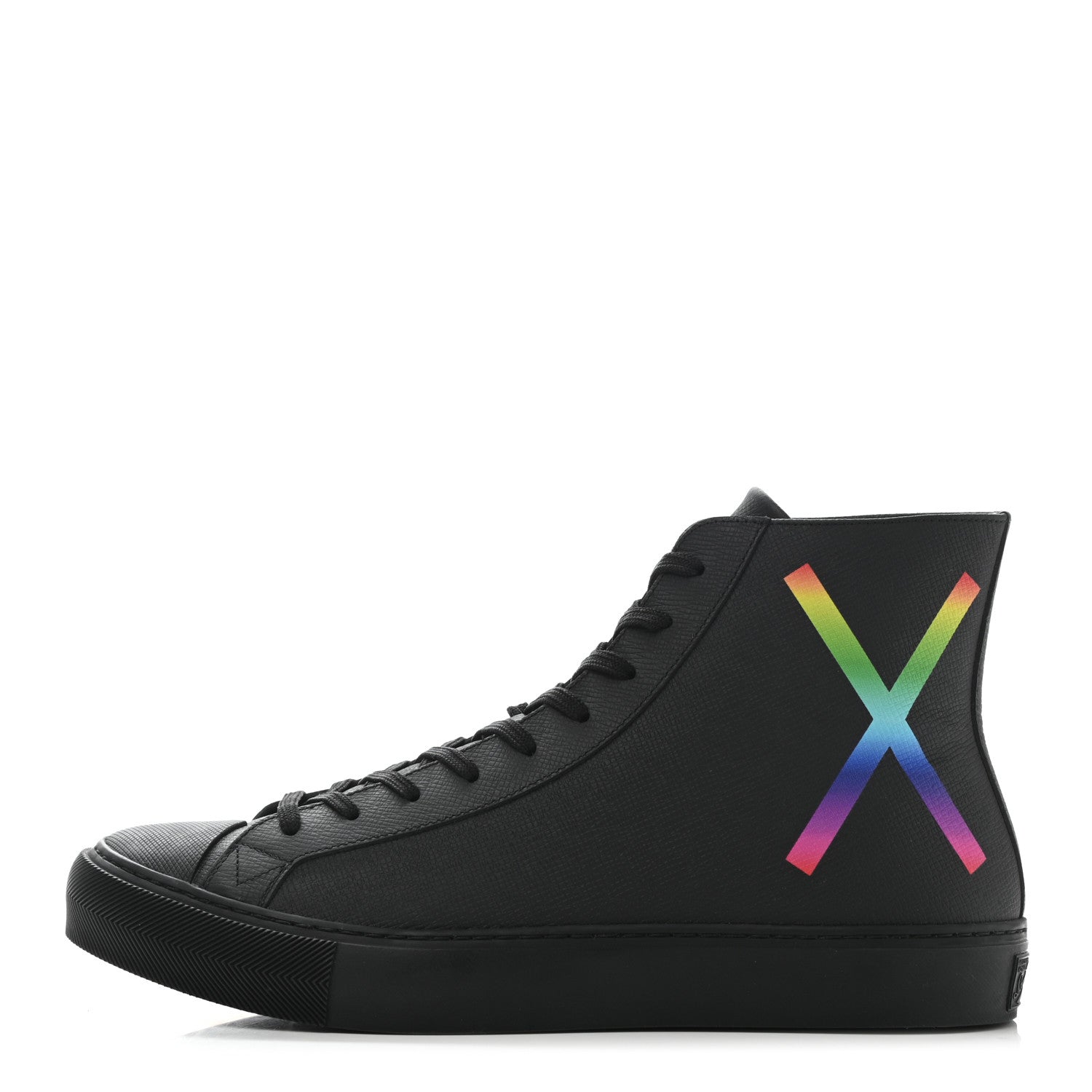 Louis Vuitton Calfskin LV Tattoo Sneaker Boots 8.5 Black 1 of 8