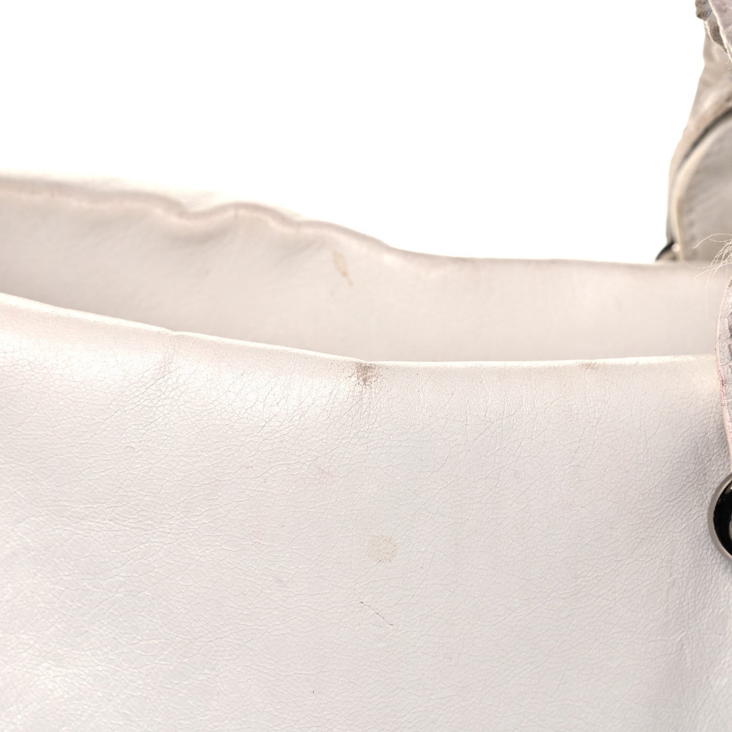 Agneau Giant Brogues Hardware Mid Day White