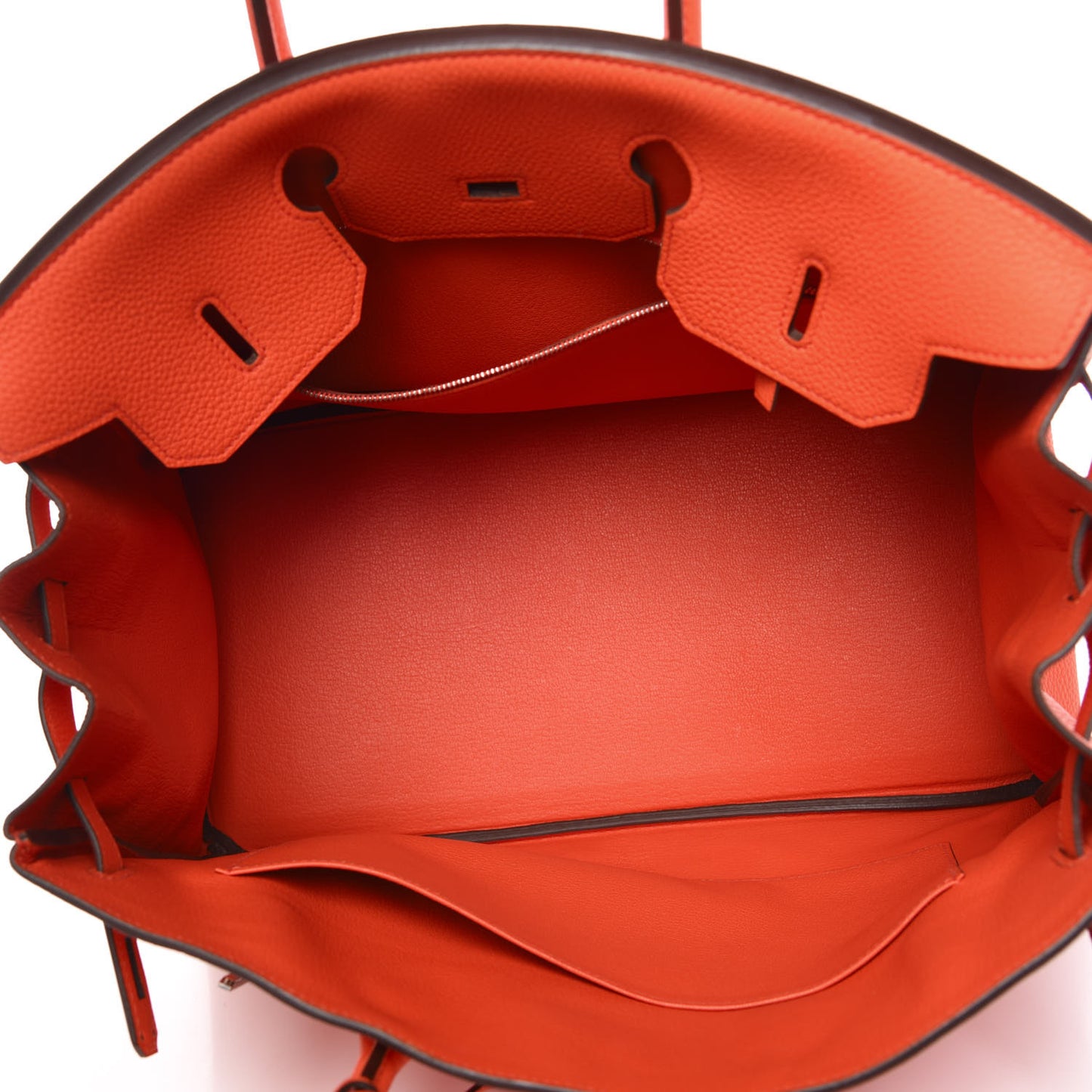 Togo Birkin 35 Orange Poppy