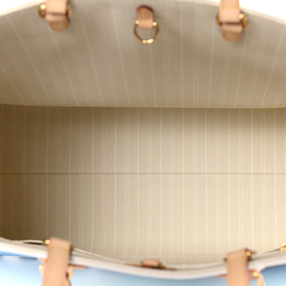 Louis Vuitton Monogram Giant Raffia Hamptons By The Pool Onthego GM Blue 6 of 18