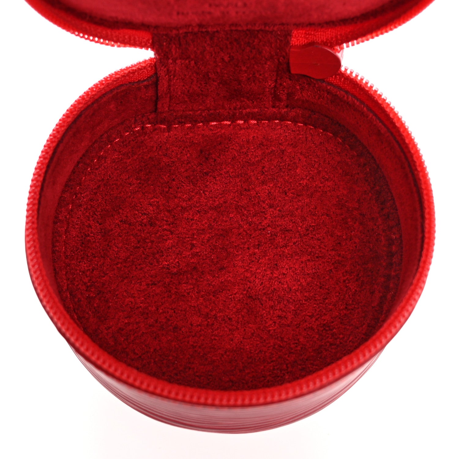 Louis Vuitton Epi Ecrin Bijoux 8cm Jewelry Box Case Castillan Red 5 of 6